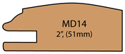 Allstyle Cabinet Doors: Miter Profile MD14(51mm)